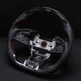 Revolve Carbon Fiber W/heated LED Steering Wheel for Jeep Wrangler JK Rubicon Gladiator 2011-2017 - revolvesteering